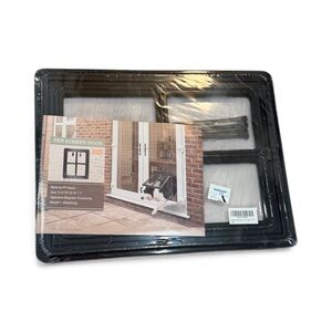 Black Pet Screen Door
